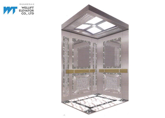 Spiegel en de Cabinedecoratie van de Etslift voor Moderne Passanger-Lift