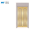 Gouden de Cabinedecoratie van de Spiegellift het Landen Deurhoogte 2100/2200MM voor Commerciële Lift