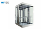 De Externe Glaslift met geringe geluidssterkte bespaart 50%-de Bouwplaats met Kleine Machinezaal
