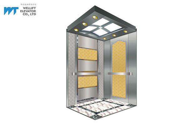 De Cabinedecoratie van de luxelift voor de Commerciële Lift van de de Bouwpassagier