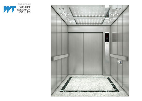 Deurhoogte 2100MM de Lift van het het Ziekenhuisbed met Hairline Roestvrij staal 304 beëindigt Cabine